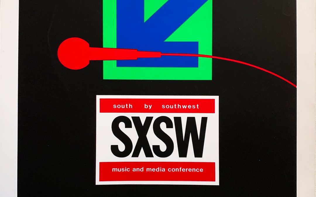 Gig poster chats w/ Nels Jacobson: South by Southwest, various venues, Austin, TX.